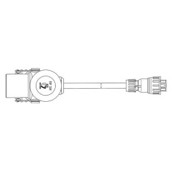 Jungiamasis kabelis 15 kontaktų 601056JAE