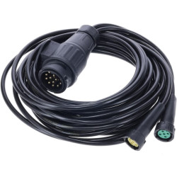 Kabelių rinkinys 5m 13 polių kištukas -2x 5 polių jungtis LA940006