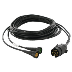 Kabelių komplektas 7 m 7 polių/durtuvas LA940002