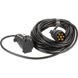 Kabelis 7 polių kištukas/lizdas 10 m LA404112