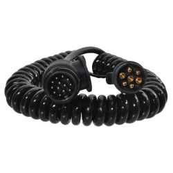 Spiralinio kabelio 7/13 kontaktų jungtis, 3,5 m LA404115