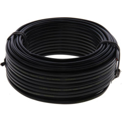 Plokščias kabelis 2x0,75mm² (ritinys 30m) KA075FL30