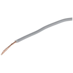 Kabelis 1x0,75mm² pilkas 100m KA1072