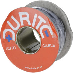 Kabelis 1x2,0 mm² juodas TOR3504