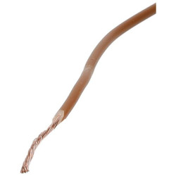 Kabelis 1x1,5 mm² rudas KA1051