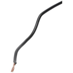 Kabelis 1x0,75mm² juodas KA1075