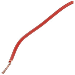 Kabelis 1x0,75mm² raudonas KA1074