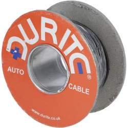 Kabelis 1x1,0 mm² juodas TOR3502