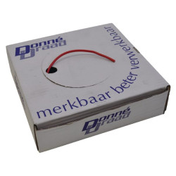 Kabelis 1x1,5mm² raudonas 2x izoliuotas KA1154D