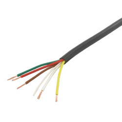 PVC priekabos kabelis 5 x 0,75 mm² KA5075