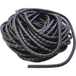 Spiralinis apvyniojimas 12 mm juodas CPN12