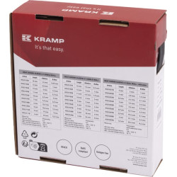 Termiškai susitraukianti įvorė 12,5-6 mm, 6 m, viena sienelė, be klijų HSS2108B