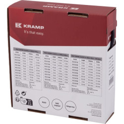 Termiškai susitraukianti įvorė 5-2,3 mm, 11 m, viena sienelė, be klijų HSS2105B