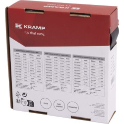 Termiškai susitraukianti įvorė 26-12,5 mm, 4 m, viena sienelė, be klijų HSS2111B