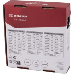 Termiškai susitraukianti įvorė 3-1,3 mm, 12 m, viena sienelė, be klijų HSS2104B