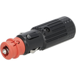 Žiebtuvėlio kištukas 2 polių su LED 12-24V EL400555