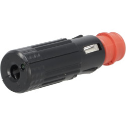 Žiebtuvėlio kištukas 2 polių su LED 12-24V EL400555