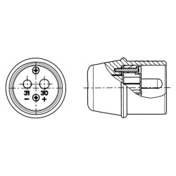 Kištukas NATO 207A/70mm² 251207JAE