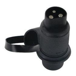 3 polių kištukas 15A 12V anti-reverse 25036200FUSWLEM20