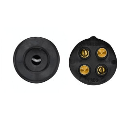 Kištukas – 24V – 4 kontaktų jungtis – Kištukas: Sraigtinis kontaktas 8JA001920011