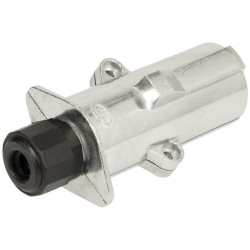 Priekabos kištukas 7 kontaktų, aliuminis, 24V, varžtiniai gnybtai TR00012KR