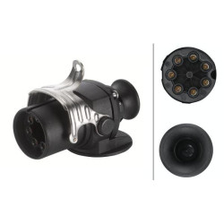 Kištukas – 24V – 7 kontaktų jungtis – Kištukas: Sraigtinis kontaktas 8JA007644051