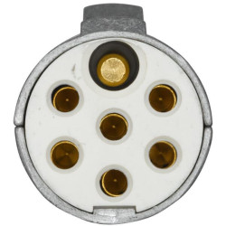 Kištukas 7 kontaktų DIN/ISO 3731 mentės gnybtas metalinis 8JA003832011