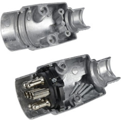 Priekabos kištukas 7 kontaktų, aliuminis, 12V, varžtiniai gnybtai TR00007KR