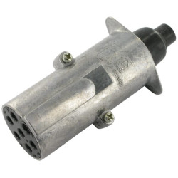 Kištukas 7 polių metalinis 24V 411001100
