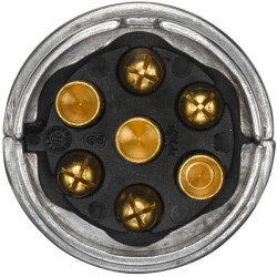 Kištukas 7 polių metalinis 8JA001918002