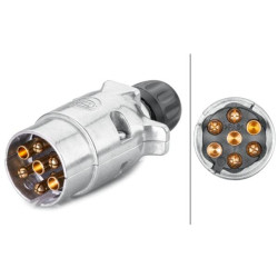 Kištukas 7 polių metalinis 8JA001918002