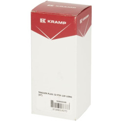 Priekabos kištukas 13 kontaktų, plastikinis, 12V, ilgo tipo, varžtiniai gnybtai TR00005KR