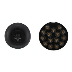 Kištukas, 15 kontaktų varžtinė jungtis 8JA007241021