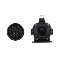 Kištukas – 24V – 15 kontaktų jungtis – Kištukas: užspaudžiamas kontaktas/lituotas kontaktas 8JA007241031