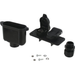 EL400540 dvigubas 3 kontaktų maitinimo juosta