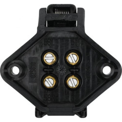 Lizdas – 24V – 4 kontaktų jungtis – Kištukas: Sraigtinis kontaktas 8JB001944011