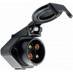 Lizdas – 24V – 4 kontaktų jungtis – Kištukas: Sraigtinis kontaktas 8JB001944011