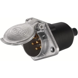 Lizdas – 24V – 7 kontaktų jungtis – Kištukas: Sraigtinis kontaktas 8JB003834001