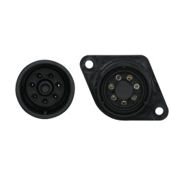 Lizdas – 24V – Kištukas: užspaudžiamas kontaktas / lituojamas įvorės kontaktas 8JB007645021