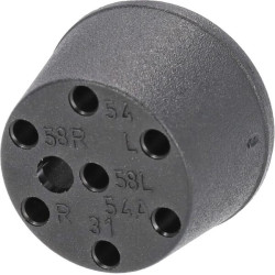 Kontaktinio lizdo korpusas ISO 17124 tipo N 031596JAE