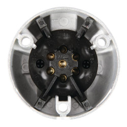 Lizdas 7 polių metalinis 101028JAE