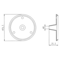 Guminė tarpiklio 035043JAE