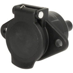 Priekabos lizdas, 7 kontaktų, plastikinis dangtelis, 24 V, varžtiniai gnybtai TR00010KR