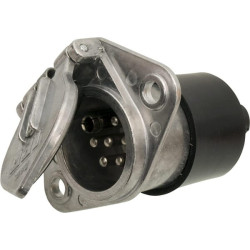 Kištukas, 7 kontaktų Euro, metalinis 1420280000