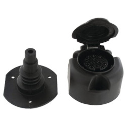 13 polių rozetė, pagaminta iš PVC 121140JAE