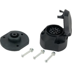 Lizdas plastikinis 13 kontaktų LA403008