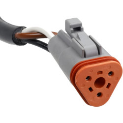 Prailginimo laidas Deutsch 3 kontaktų, 10 m, moteriškas/vyriškas DT 3 kontaktų KADT0310M