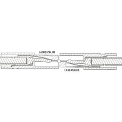 Kištukas 350A Blue LASB350BLUE