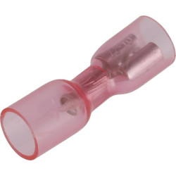 Nuo karščio susitraukiančio peilio vidinė jungtis, raudona, 0,5–1 mm², 6,3 x 4,8 mm LA901001