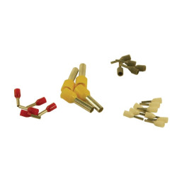 Kabelio galo gaubtas pilkas, 4mm² (100x) LA9545CKR